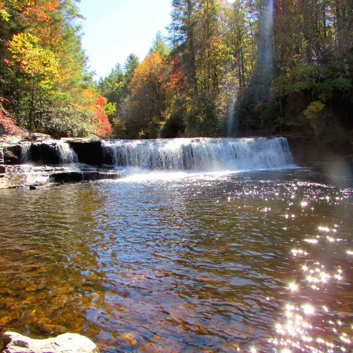 Hooker Falls Dupont State Forest North Carolina