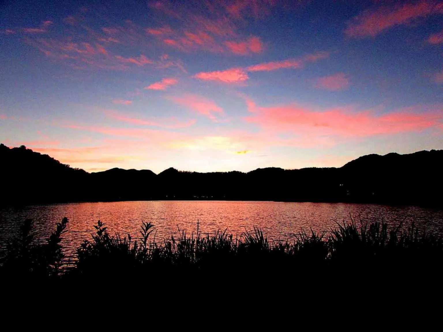 lake junaluska sunset